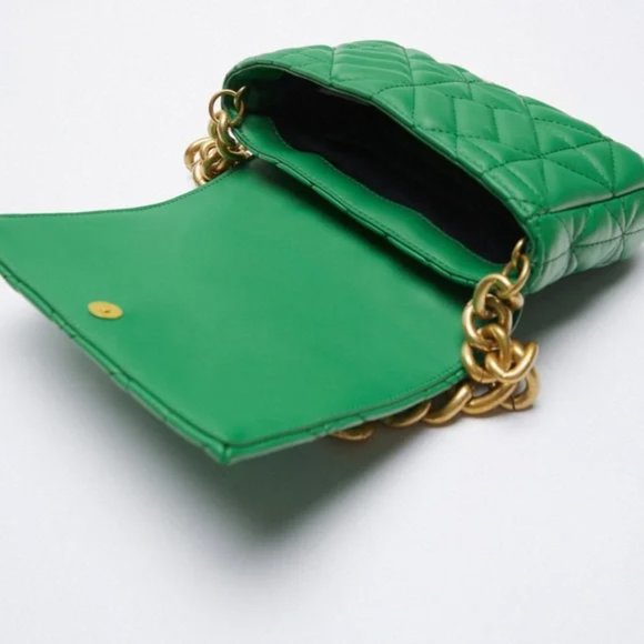 Zara Bags Zara Quilted Midi Shoulder Bag Poshmark